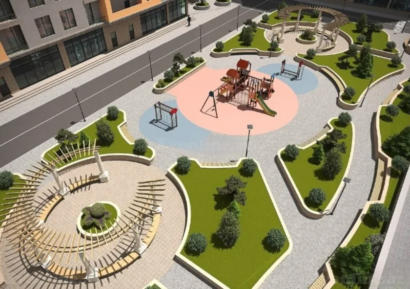 Satılır 3 otaqlı Mənzil Yeni tikili 110 m² Azadlıq prospekti m. - şəkil 2