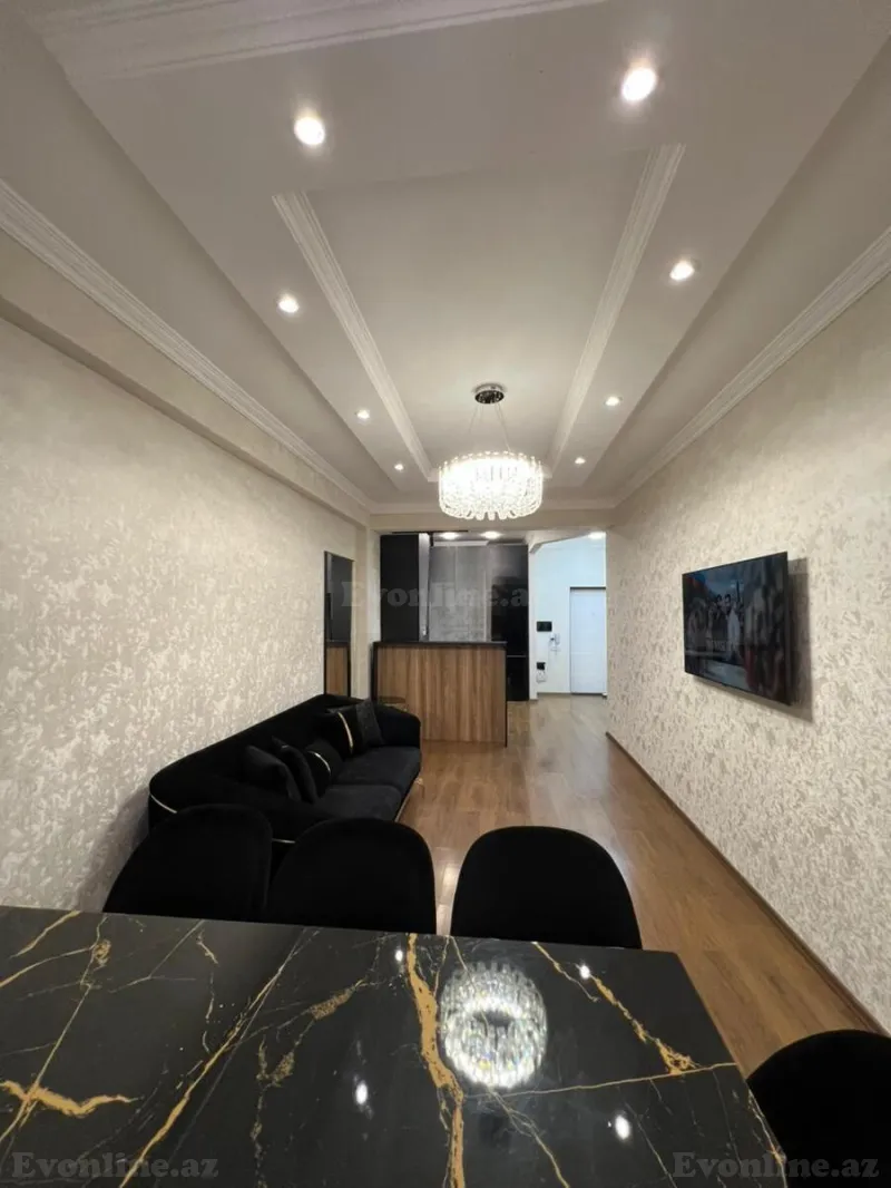 Satılır 3 otaqlı Mənzil Yeni tikili 77 m² İnşaatçılar m. - şəkil 4