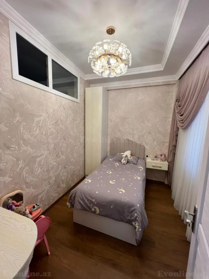 Satılır 3 otaqlı Mənzil Yeni tikili 77 m² İnşaatçılar m. - şəkil 7