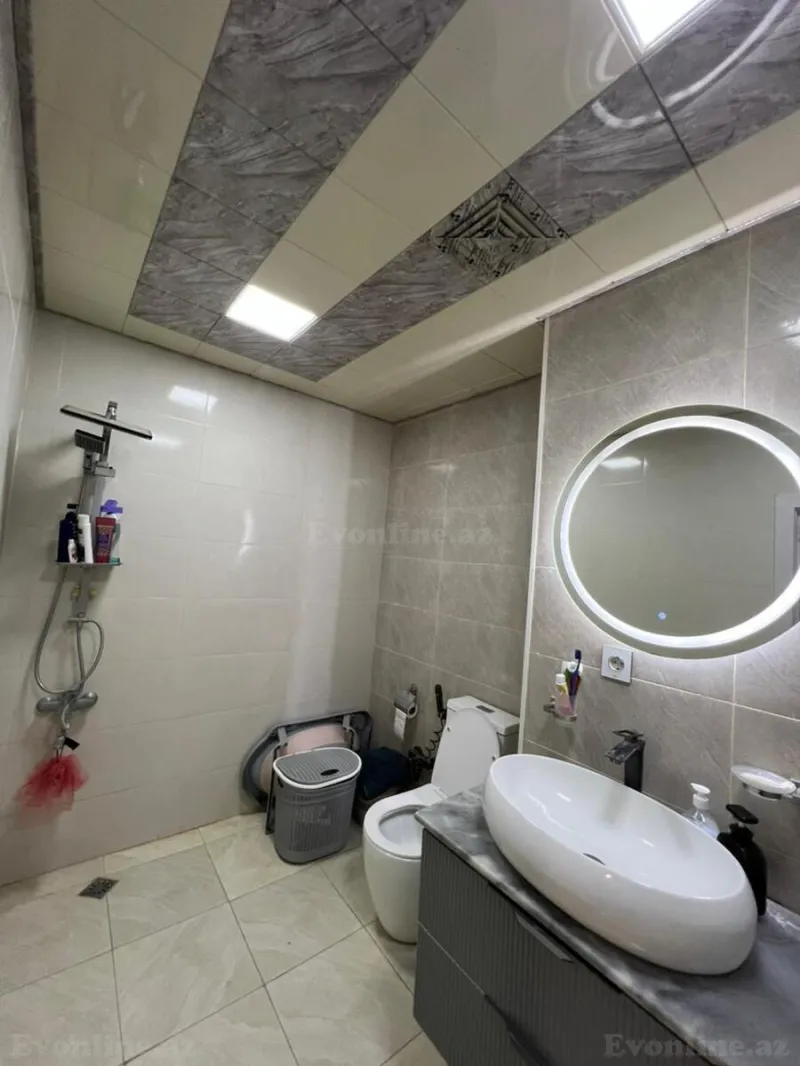 Satılır 3 otaqlı Mənzil Yeni tikili 77 m² İnşaatçılar m. - şəkil 13