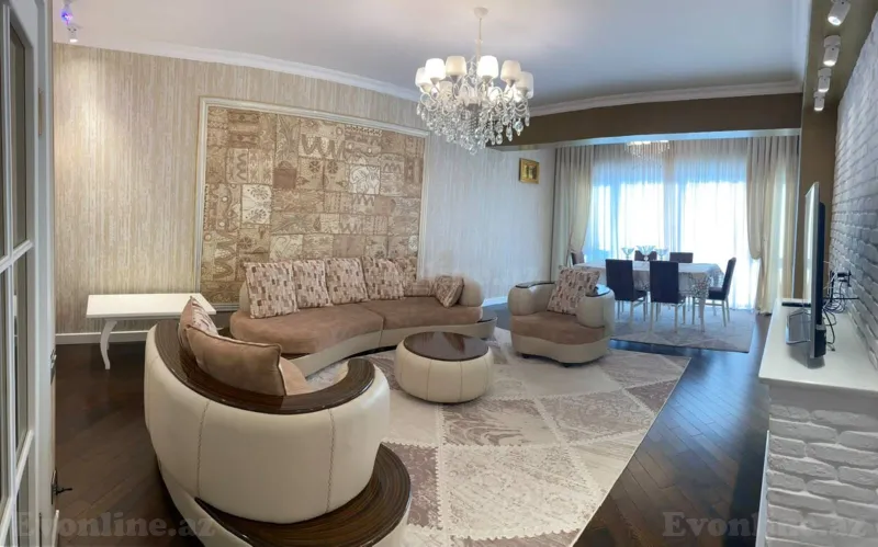 Kirayə verilir 3 otaqlı Mənzil Yeni tikili 115 m² Xətai r.