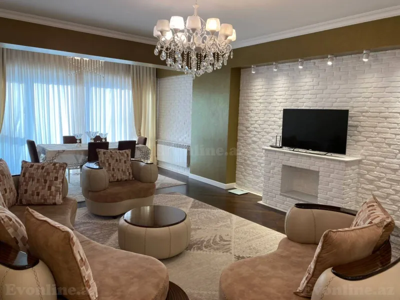 Kirayə verilir 3 otaqlı Mənzil Yeni tikili 115 m² Xətai r. - şəkil 3