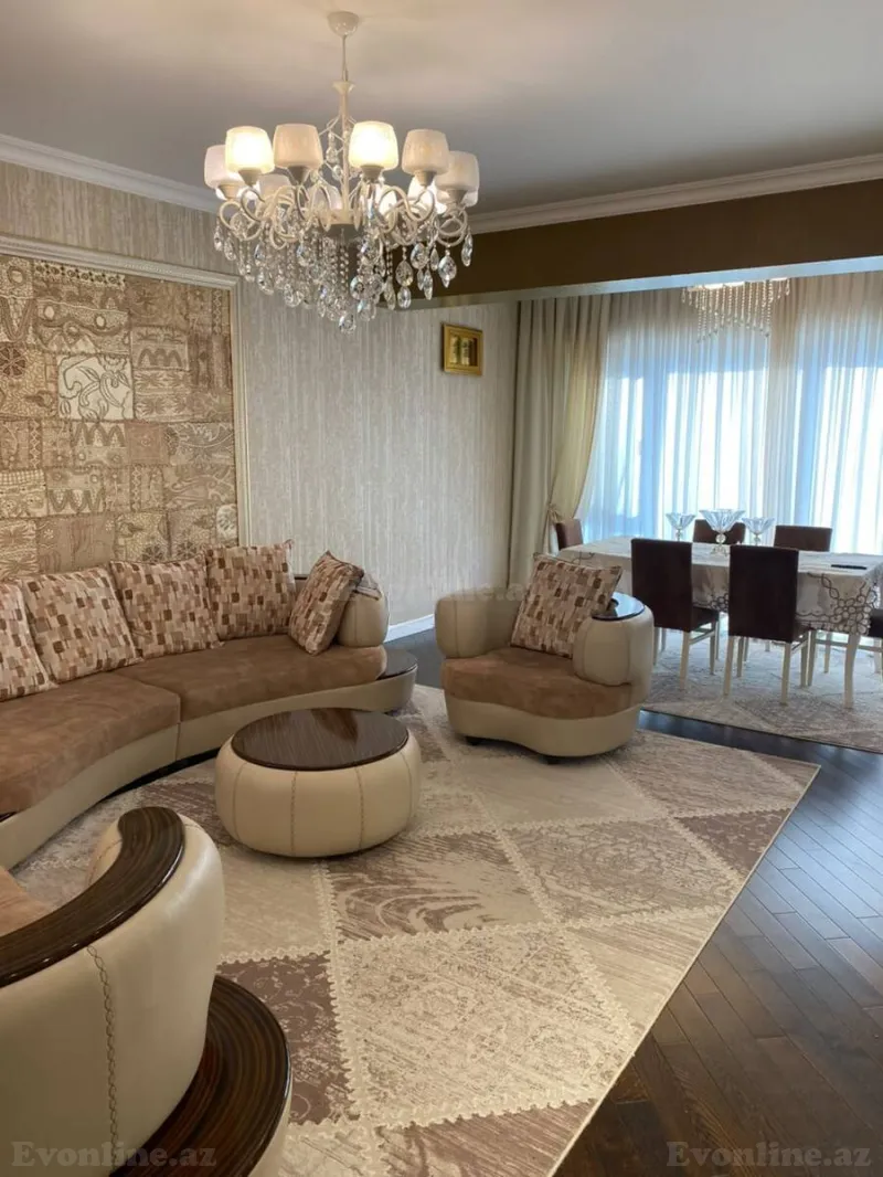 Kirayə verilir 3 otaqlı Mənzil Yeni tikili 115 m² Xətai r. - şəkil 4