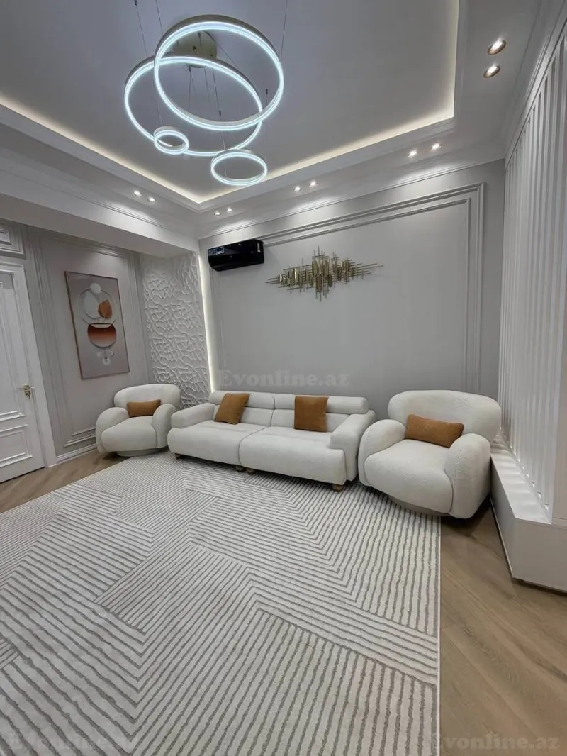 Kirayə verilir 3 otaqlı Mənzil Yeni tikili 122 m² Gənclik m.