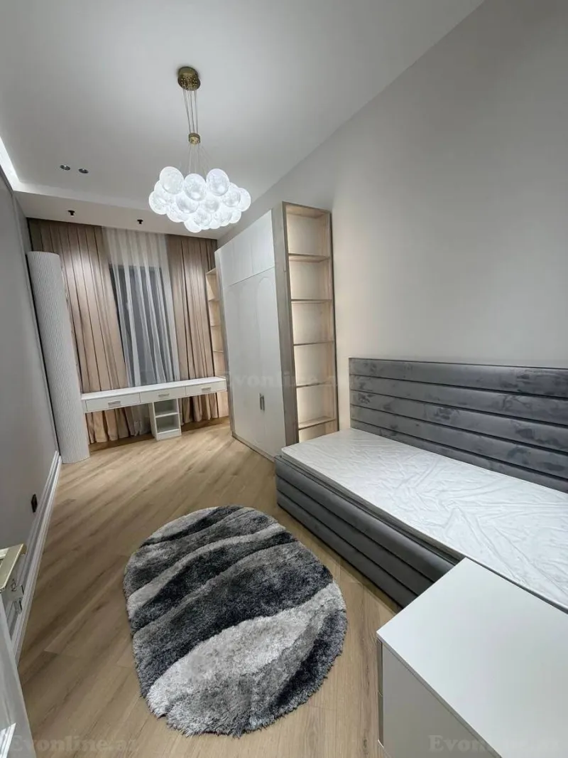 Kirayə verilir 3 otaqlı Mənzil Yeni tikili 122 m² Gənclik m. - şəkil 5