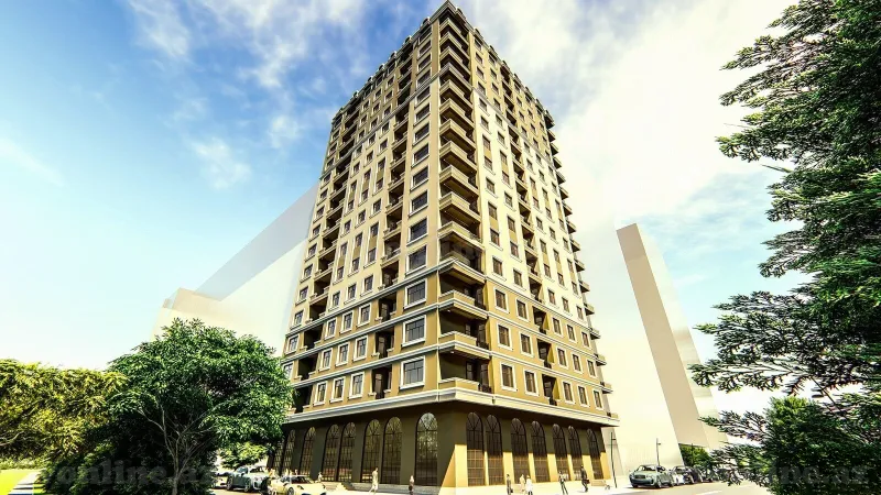 Satılır 3 otaqlı Mənzil Yeni tikili 130 m² Qara Qarayev m. - şəkil 3