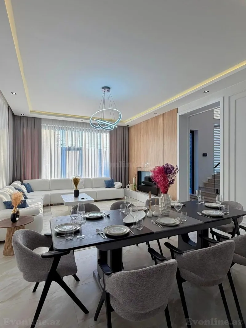 Kirayə verilir 5 otaqlı Həyət evi 400 m² Mərdəkan - şəkil 5