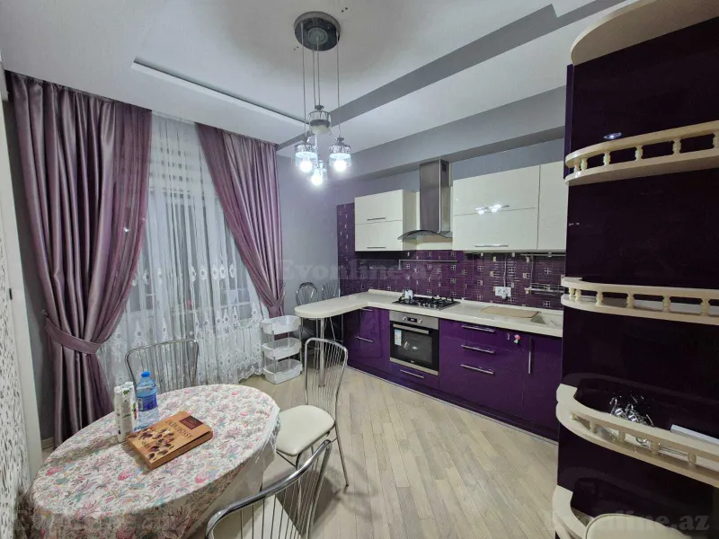 Kirayə verilir 2 otaqlı Mənzil Yeni tikili 85 m² Neftçilər m. - şəkil 4