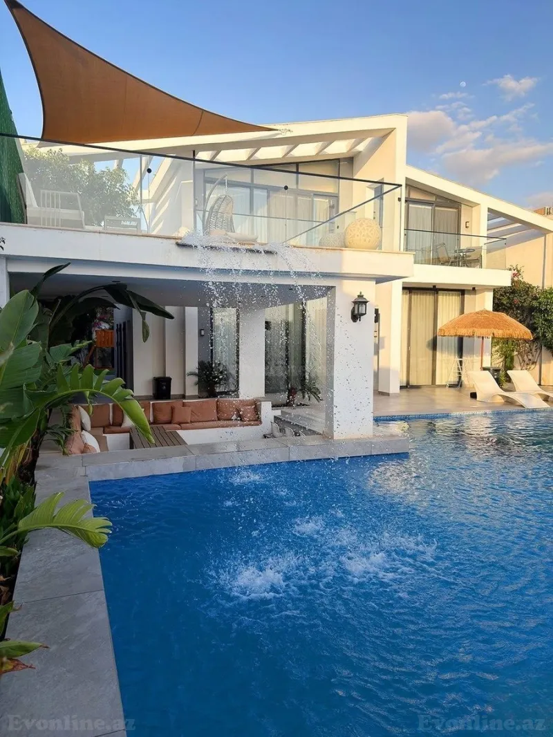 Kirayə verilir 6 otaqlı Həyət evi 500 m² Mərdəkan - şəkil 2