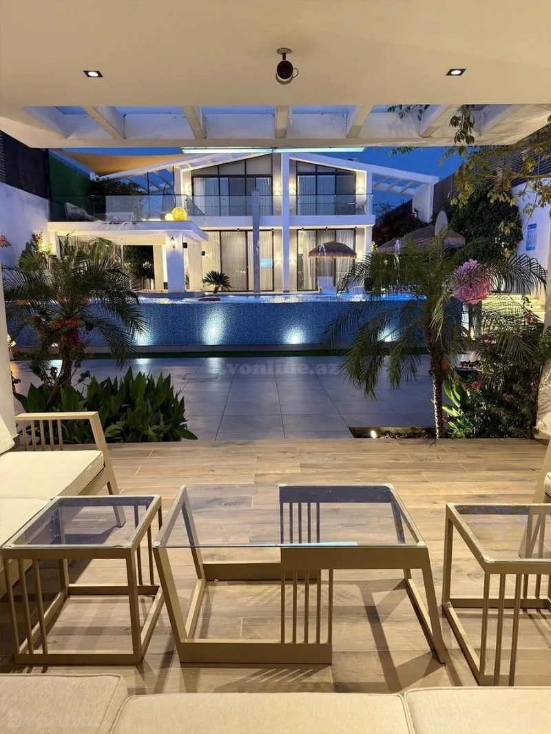 Kirayə verilir 6 otaqlı Həyət evi 500 m² Mərdəkan - şəkil 3