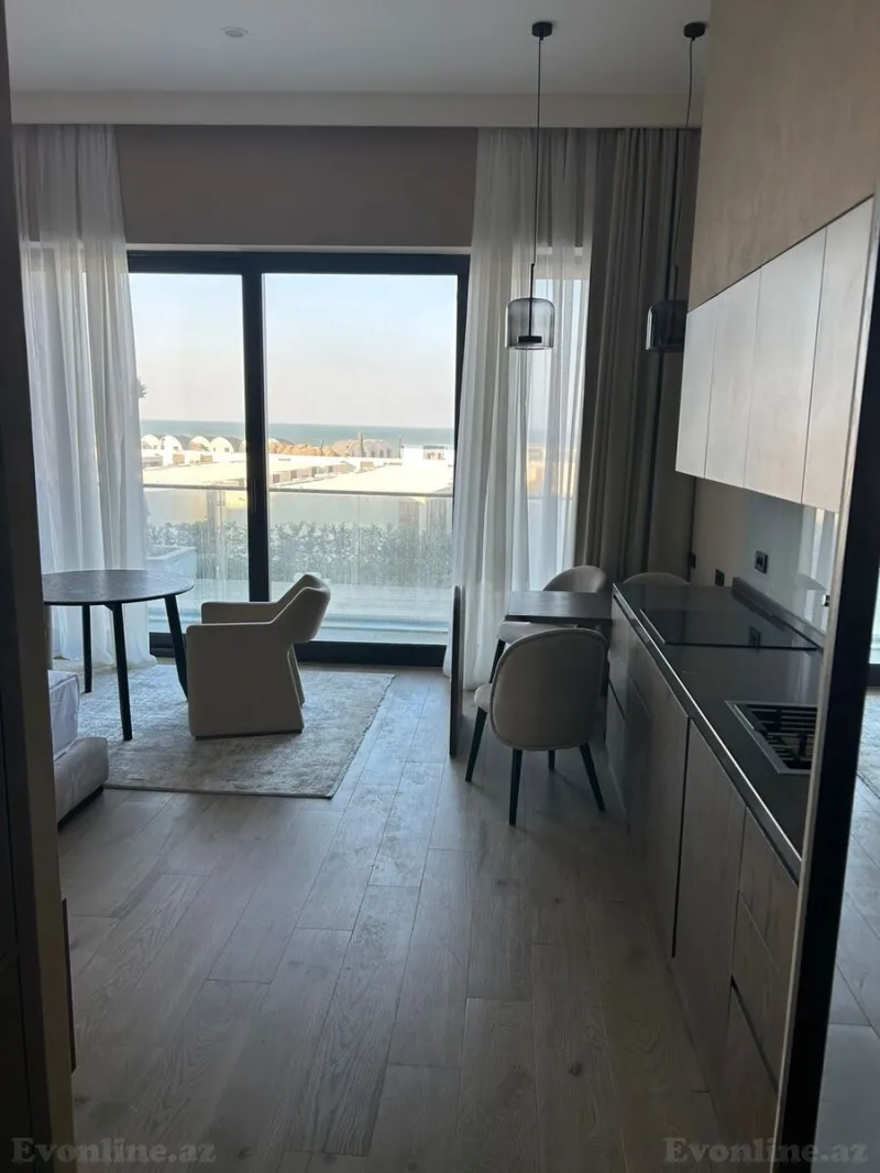 Kirayə verilir 1 otaqlı Mənzil Yeni tikili 57 m² Nardaran - şəkil 2
