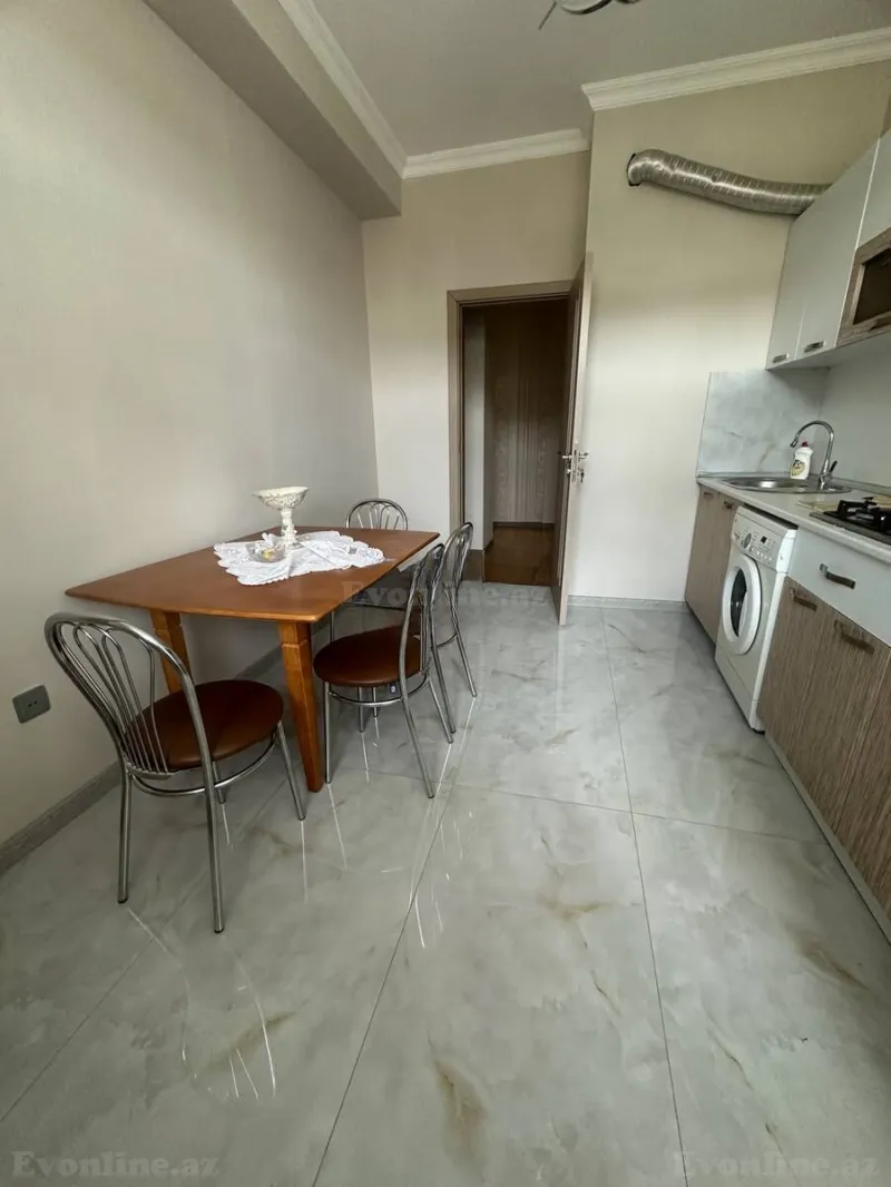 Kirayə verilir 2 otaqlı Mənzil Yeni tikili 90 m² Həzi Aslanov m. - şəkil 4