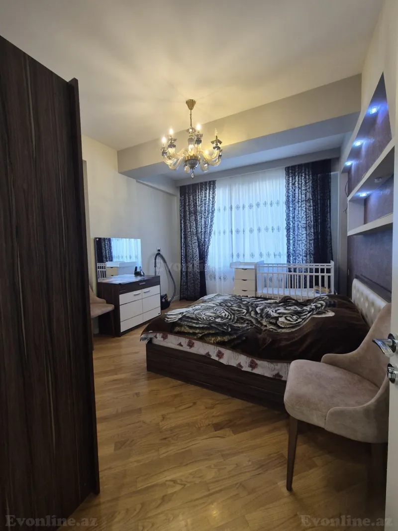 Kirayə verilir 3 otaqlı Mənzil Yeni tikili 110 m² Elmlər Akademiyası m. - şəkil 2