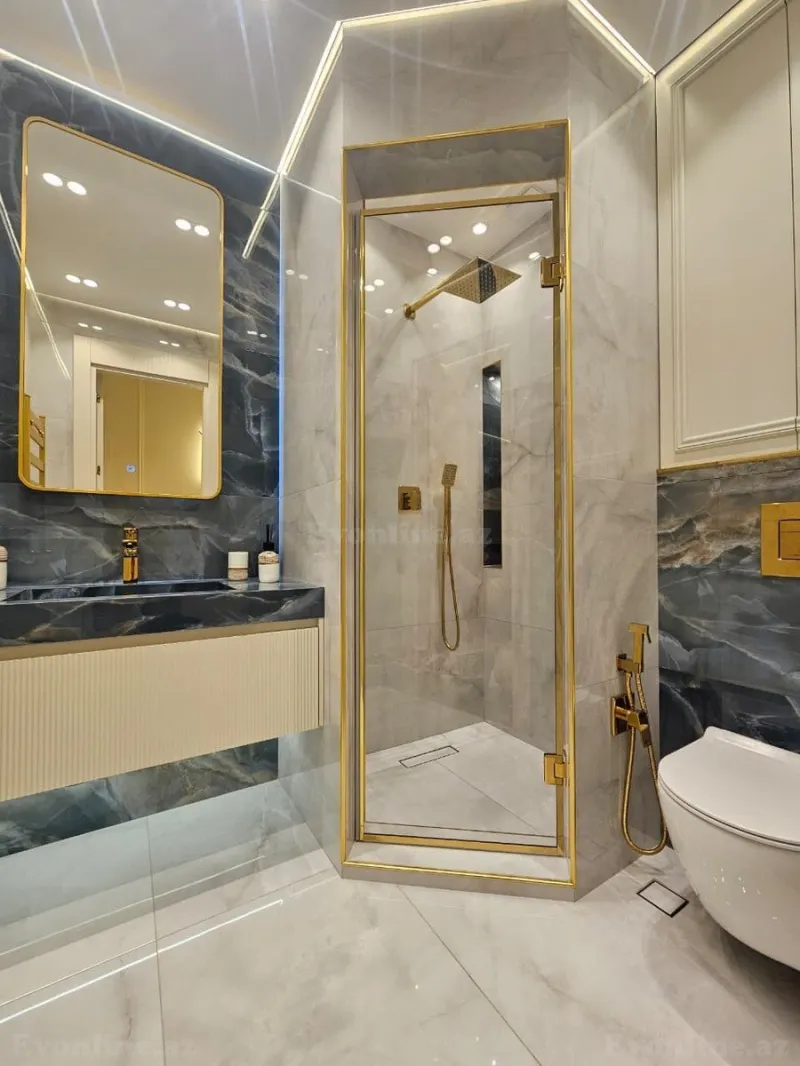Satılır 3 otaqlı Mənzil Yeni tikili 88 m² Nəriman Nərimanov m. - şəkil 9