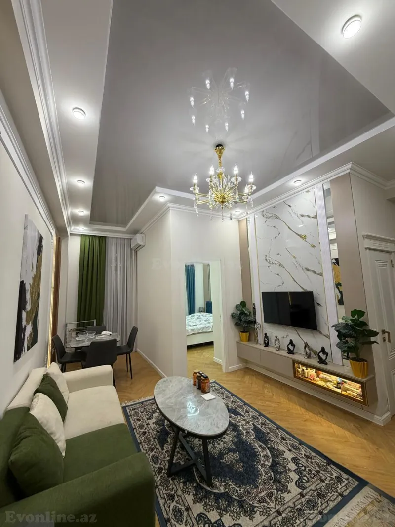 Kirayə verilir 2 otaqlı Mənzil Yeni tikili 55 m² Nəriman Nərimanov m. - şəkil 5