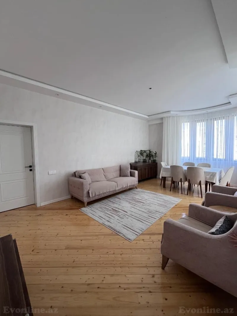 Satılır 3 otaqlı Mənzil Yeni tikili 133 m² Həzi Aslanov m. - şəkil 4