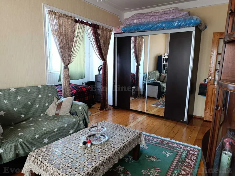1 otaqlı Mənzil 55 m² Bakıxanov Kirayə verilir