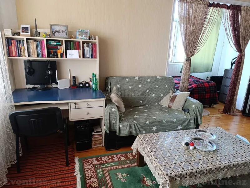 Kirayə verilir 1 otaqlı Mənzil Köhnə tikili 55 m² Bakıxanov - şəkil 3