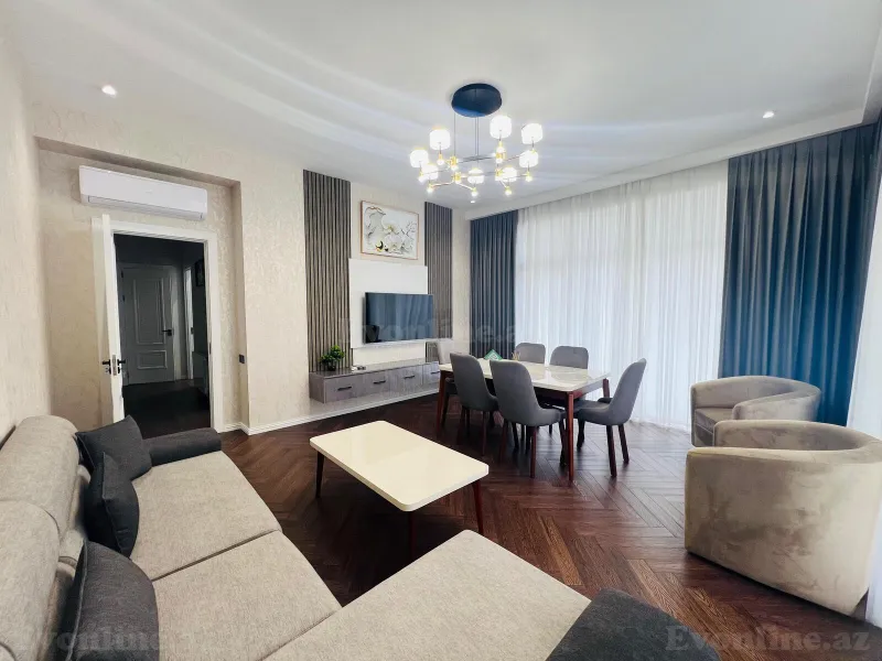 Kirayə verilir 5 otaqlı Mənzil Yeni tikili 220 m² Elmlər Akademiyası m. - şəkil 2