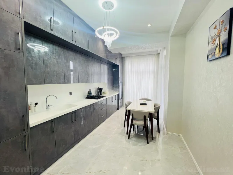 Kirayə verilir 5 otaqlı Mənzil Yeni tikili 220 m² Elmlər Akademiyası m. - şəkil 11
