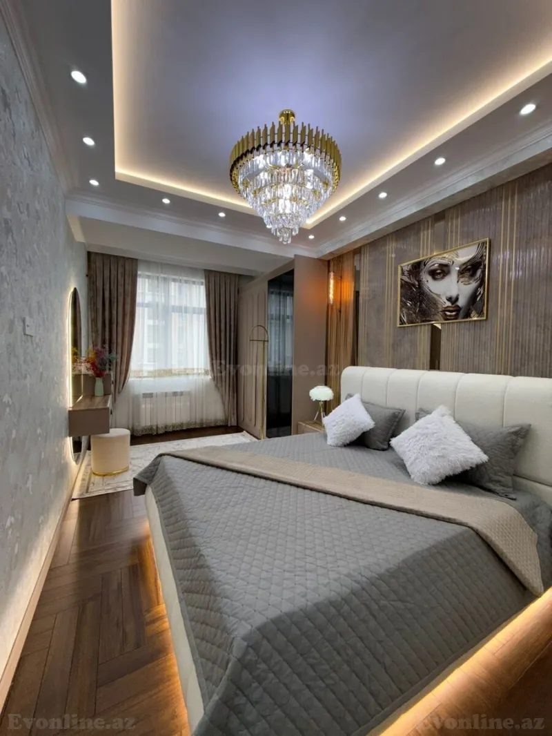 Satılır 3 otaqlı Mənzil Yeni tikili 127 m² Qara Qarayev m.