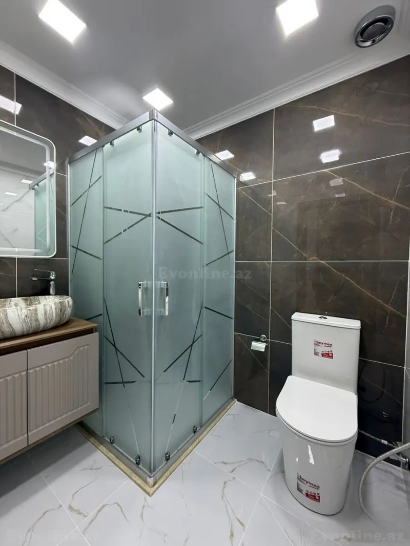 Satılır 3 otaqlı Mənzil Yeni tikili 127 m² Qara Qarayev m. - şəkil 9