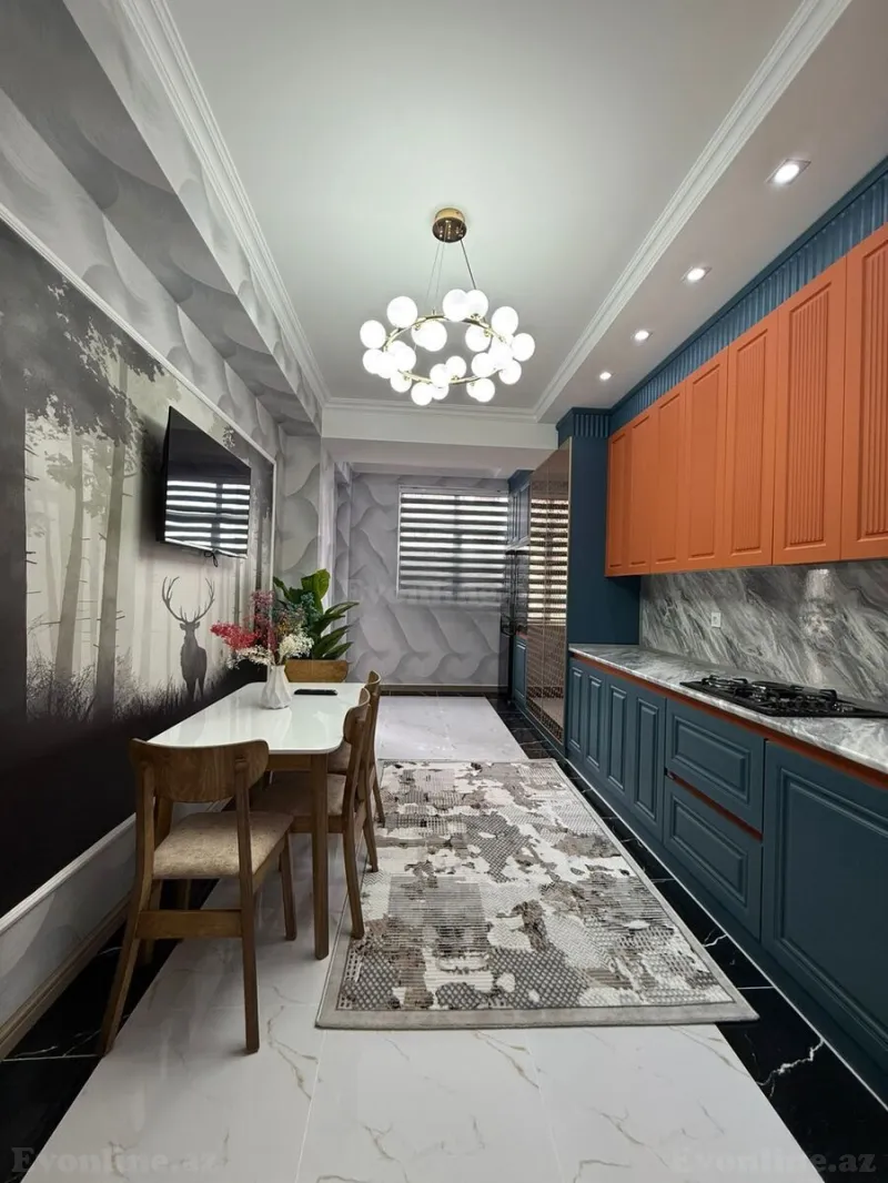 Satılır 3 otaqlı Mənzil Yeni tikili 127 m² Qara Qarayev m. - şəkil 15