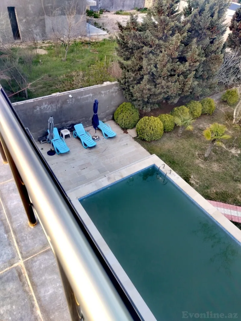 Kirayə verilir 6 otaqlı Həyət evi 350 m² Novxanı - şəkil 16