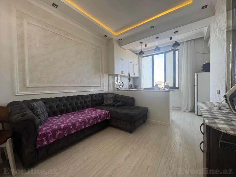 Satılır 2 otaqlı Mənzil Yeni tikili 55.8 m² Xətai r. - şəkil 2