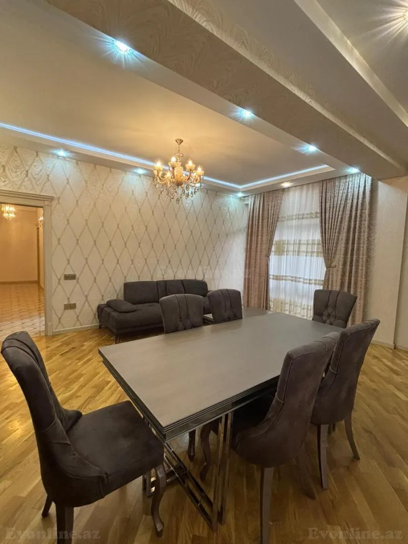 Kirayə verilir 3 otaqlı Mənzil Yeni tikili 130 m² 8 Noyabr m. - şəkil 4