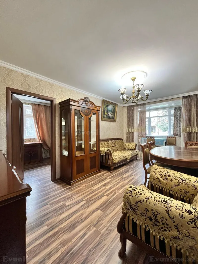 Kirayə verilir 3 otaqlı Mənzil Köhnə tikili 80 m² İnşaatçılar m. - şəkil 3