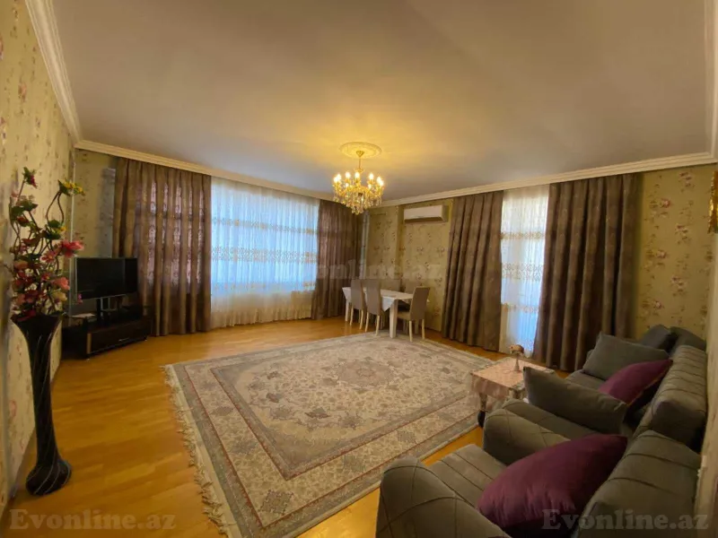 Kirayə verilir 2 otaqlı Mənzil Yeni tikili 105 m² 8 Noyabr m. - şəkil 2