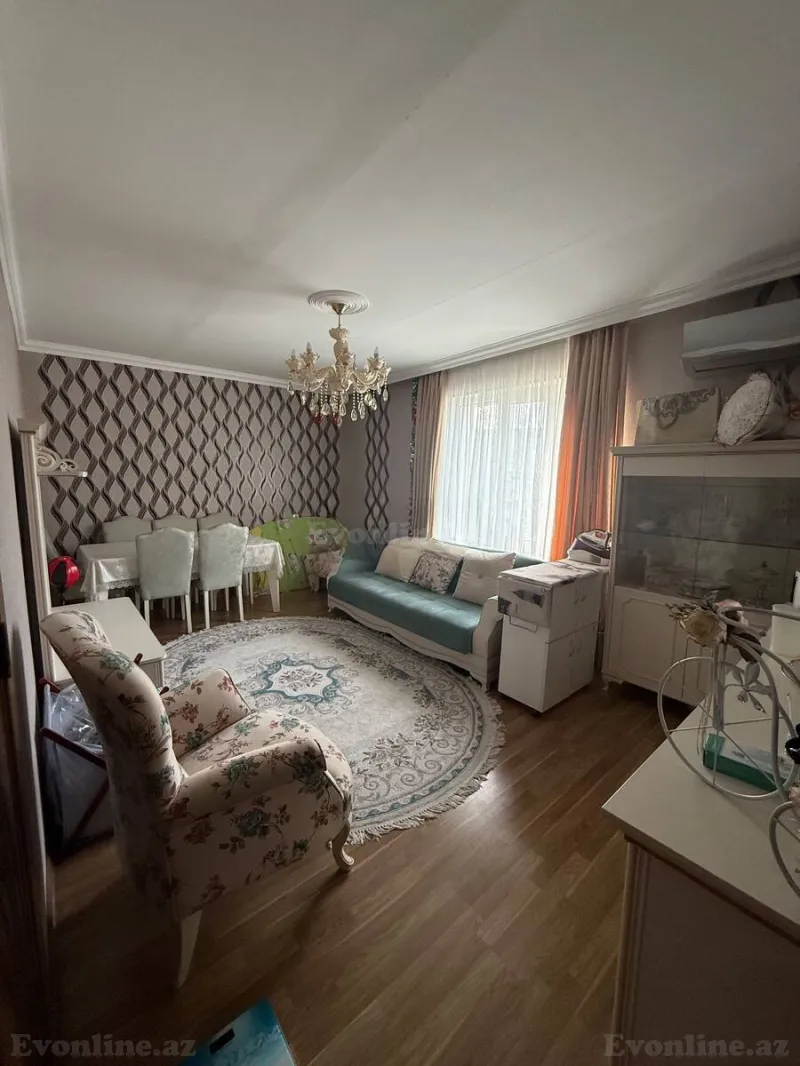 Satılır 2 otaqlı Mənzil Köhnə tikili 60 m² Həzi Aslanov m. - şəkil 2