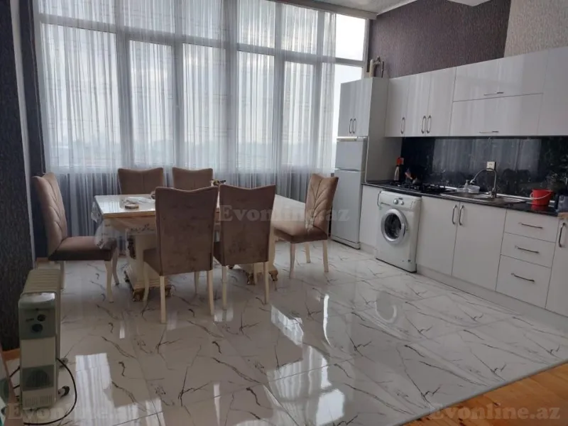 Kirayə verilir 2 otaqlı Mənzil Yeni tikili 70 m² Azadlıq prospekti m. - şəkil 4