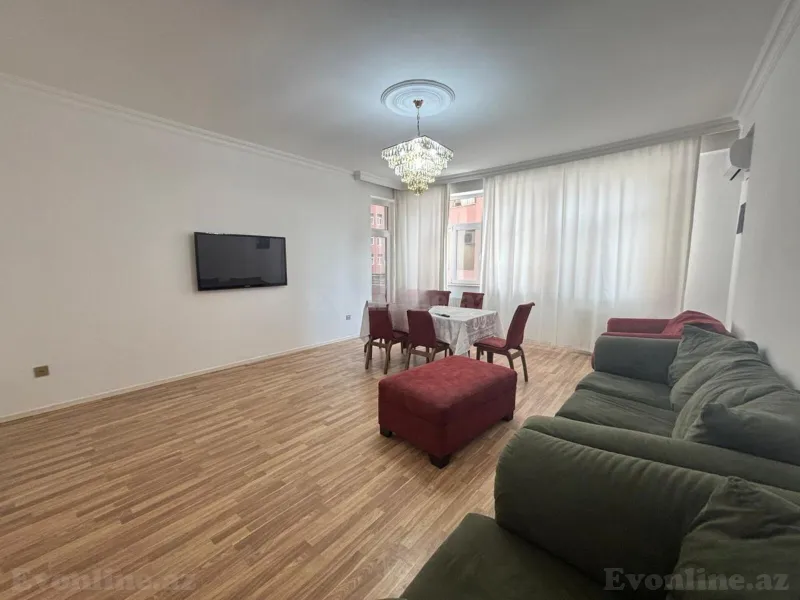 Kirayə verilir 3 otaqlı Mənzil Yeni tikili 140 m² Xətai r. - şəkil 2