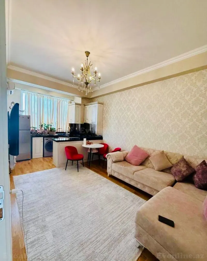 Kirayə verilir 2 otaqlı Mənzil Yeni tikili 55 m² Yeni Yasamal - şəkil 2