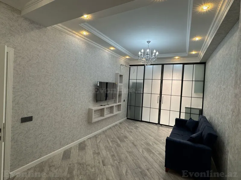 Kirayə verilir 2 otaqlı Mənzil Yeni tikili 75 m² Nərimanov r. - şəkil 4
