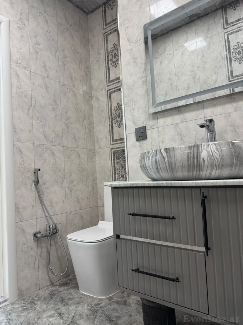 Kirayə verilir 2 otaqlı Mənzil Yeni tikili 75 m² Nərimanov r. - şəkil 15