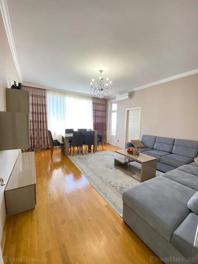 Satılır 3 otaqlı Mənzil Yeni tikili 110 m² Elmlər Akademiyası m. - şəkil 2