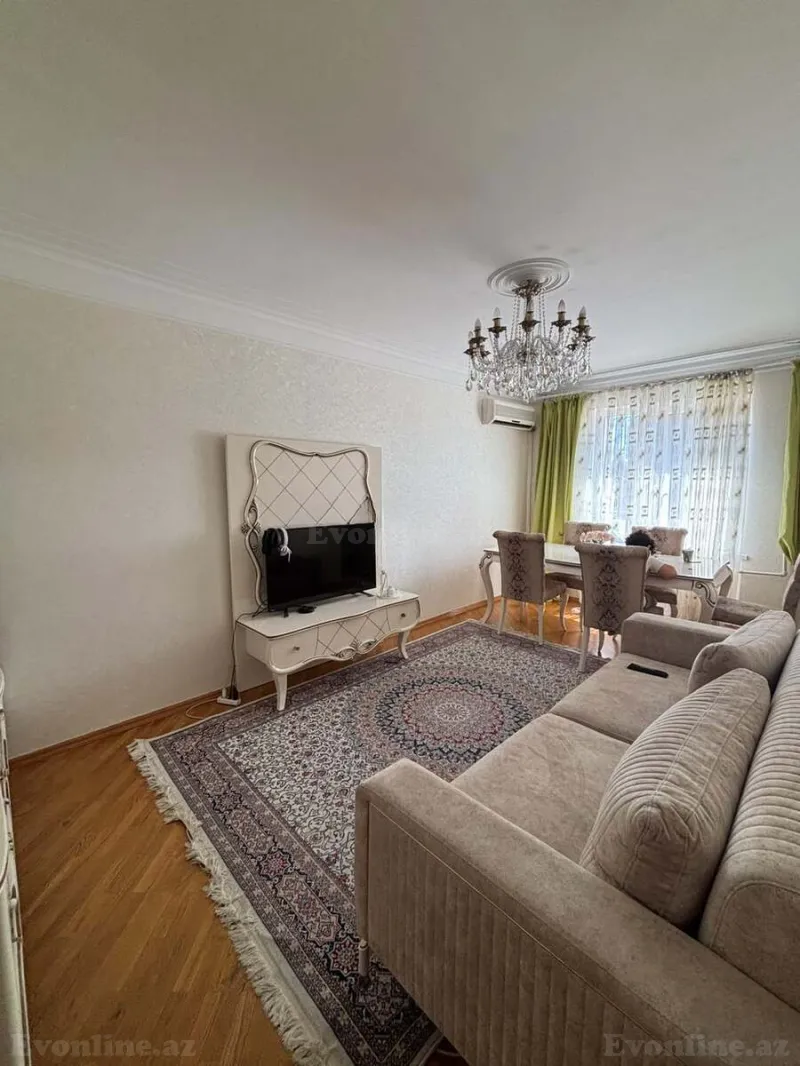 3 otaqlı Mənzil 80 m² Qara Qarayev m. Kirayə verilir