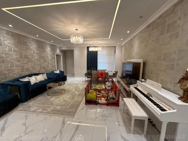 Satılır 3 otaqlı Mənzil Yeni tikili 148 m² 8 Noyabr m. - şəkil 2