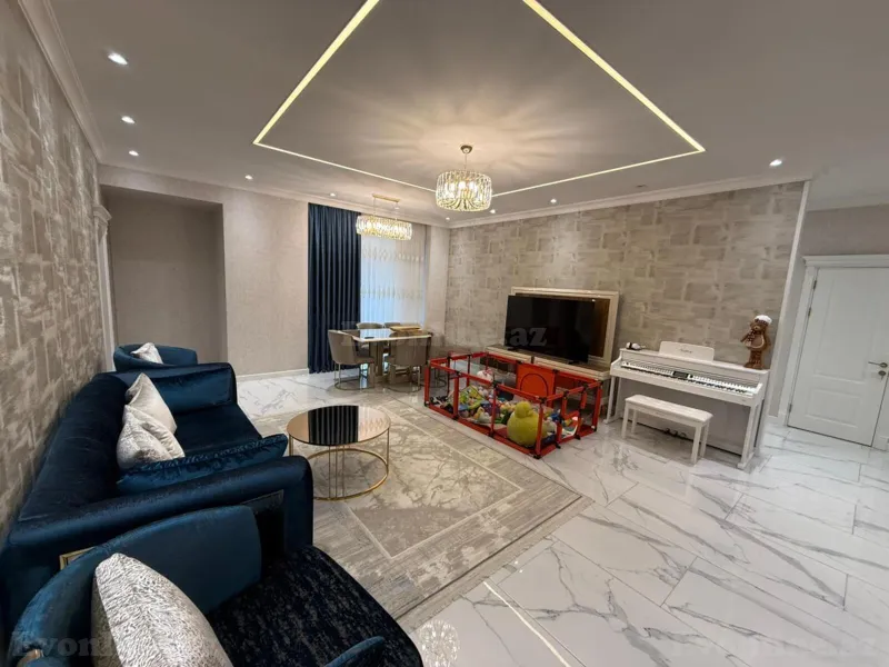Satılır 3 otaqlı Mənzil Yeni tikili 148 m² 8 Noyabr m. - şəkil 3