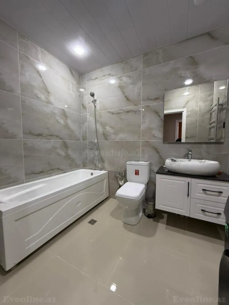 Satılır 3 otaqlı Mənzil Yeni tikili 92 m² Qara Qarayev m. - şəkil 8