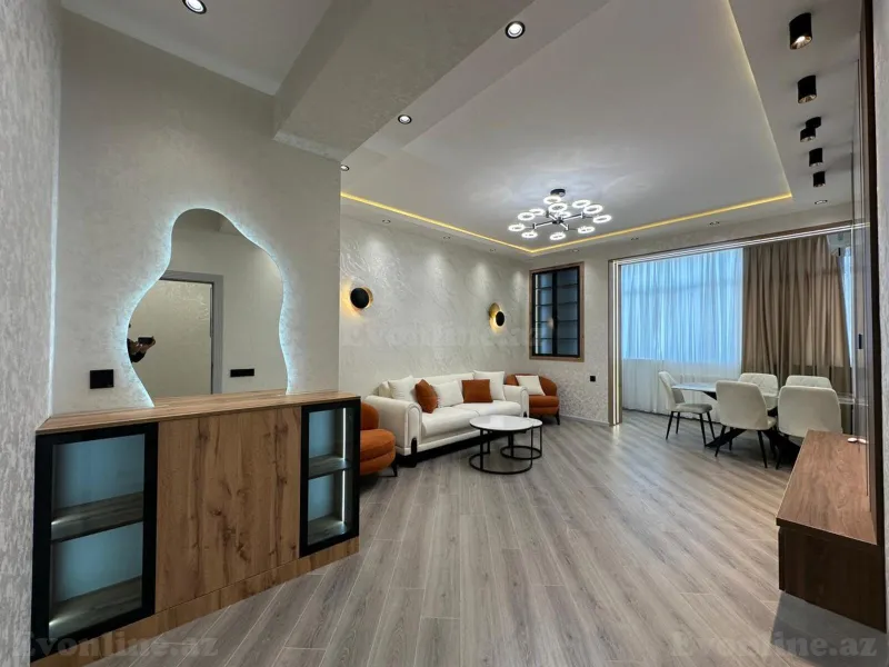 Satılır 2 otaqlı Mənzil Yeni tikili 83 m² Həzi Aslanov m. - şəkil 2