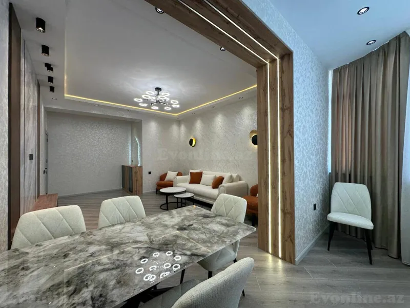 Satılır 2 otaqlı Mənzil Yeni tikili 83 m² Həzi Aslanov m. - şəkil 3
