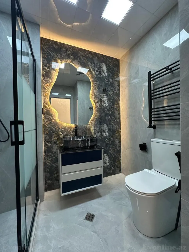 Satılır 2 otaqlı Mənzil Yeni tikili 83 m² Həzi Aslanov m. - şəkil 12
