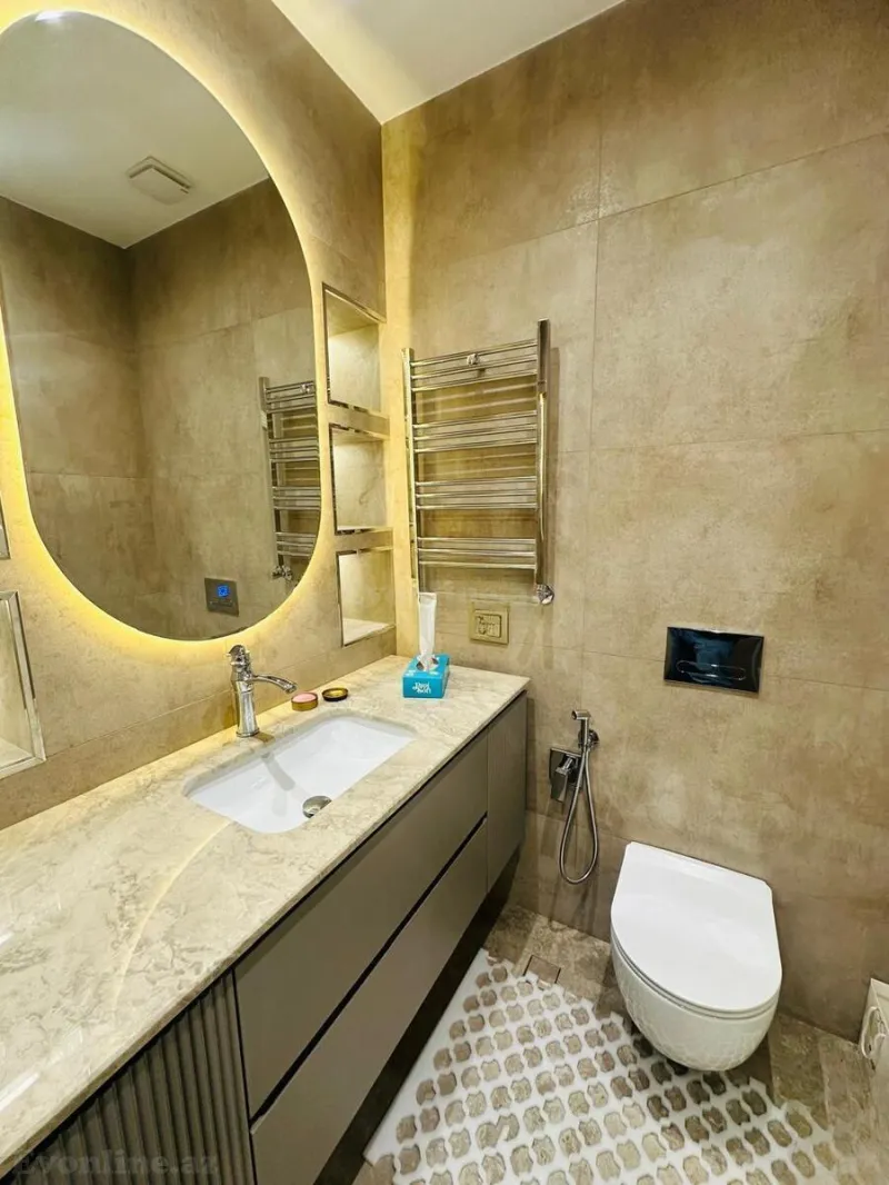Satılır 2 otaqlı Mənzil Yeni tikili 73 m² Nəriman Nərimanov m. - şəkil 15