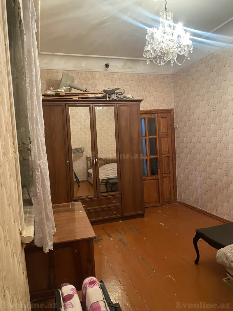 Kirayə verilir 2 otaqlı Mənzil Köhnə tikili 60 m² Nəsimi r. - şəkil 2