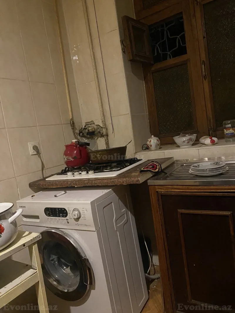 Kirayə verilir 2 otaqlı Mənzil Köhnə tikili 60 m² Nəsimi r. - şəkil 7