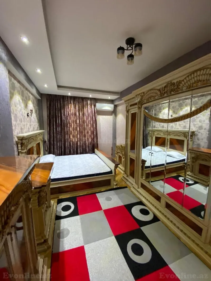 Kirayə verilir 2 otaqlı Mənzil Yeni tikili 80 m² Nəriman Nərimanov m. - şəkil 2